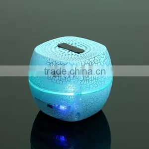 New Product Crack Wireless Mini Bluetooth Speaker With Led Light thumbnail-4