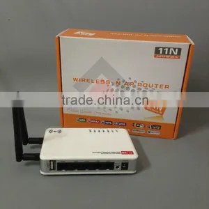 Factory Supply Ralink 3052 300Mbps 3G Wireless Router With 1 WAN Port 4 LAN Port 1 USB Port thumbnail-1