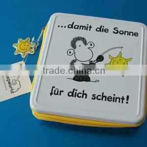 Zipper Tin Boxes With Lids thumbnail-1