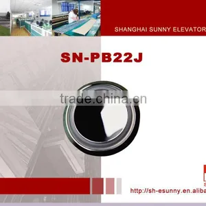 Advanced Design High Quality Manufacturer Mirro Surface Elevator Braille Button/elevator Push Button/SN-PB22J thumbnail-1