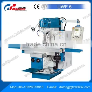 Universal Milling Machine UWF 5 Rigid Knee-and-Column Milling Machine With Servo Drive Feed and Universal Swivel Head Quality Choice thumbnail-1