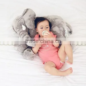 Hot Style Children's Elephant Doll/ Elephant Back Cushion Pillow WeiDang Super Soft Plush Toys Elephant Baby Pillows Waist thumbnail-3