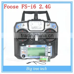 Foose FS-i6 2.4G Data Backhaul New Six-channel Model Remote Control Model Aircraft Display Compatible Multiaxial Rc Spare Parts thumbnail-1