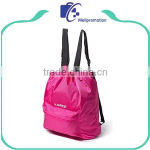 New Arrival Colorful Polyester Drawstring School Backpack Bag thumbnail-6