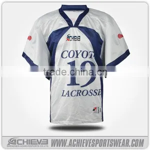 2015 Wholesale Customized Reversible Lacrosse Uniforms High Quality Lacrosse Jersey thumbnail-4
