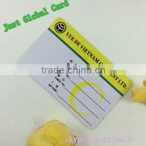 Low Cost Printing Rewriteable Lf/Hf/Uhf Programmable Smart Pvc/Pet 125Khz Rfid Card thumbnail-1