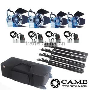 (2x1000W+2x650W) Fresnel Tungsten Lights Video Spot Light Kit Spotlight as ARRI thumbnail-1