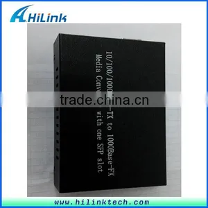 Telecom Equipment 10/100/1000M UTP Ethernet Port Optic to Electrical Fiber Media Converter thumbnail-1