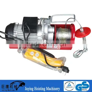 AC 220volt PA Style Mini Electric Winch Wireless Remote Control thumbnail-3