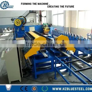 Galvanized Steel Color Metal Sectional Overhead Door Panel Sheet Making Machine , Automatic Garage Overhead Door Making Machine thumbnail-2