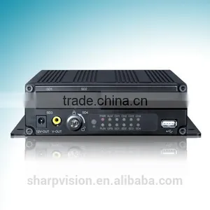 720P HD Video Quality 4 SD Card Supported School Bus Mobile DVR thumbnail-3
