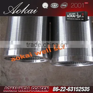 Water Well Sand Screen , Wedge Wire Screen, Sloted Screen for Water Well ,oil and Gas Well thumbnail-5