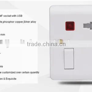 Electrical Multi 3 Pin MF Usb Plug Socket thumbnail-2