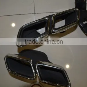 Muffler Tail Pipe Tips for Mercedes Benz W212 E63 W222 AMG S65 thumbnail-1