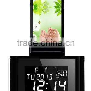 Squre Shape Bluetooth Speaker With Alarm thumbnail-1