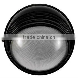 100W BLACK Water Proof Indoor Bulkhead Light Fixture thumbnail-1