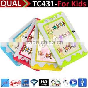 4.3inch Oem Kids Tablet pc RK 2926 Cortex A9 1.3GHz 480*272 Pixels HD Screen B thumbnail-1