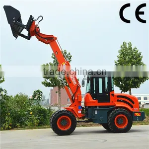 80HP Chinese Wheel Loader TL2500 Tractor Front End Wheel Loader for Multi Use thumbnail-2