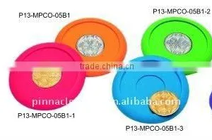 Silicone Round-shape 3D Coaster thumbnail-1