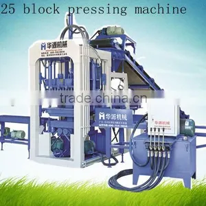 Small Industrial Block Making Machine for Sale QT3-25 thumbnail-1
