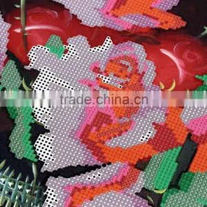 5D DIY Blooming Rose Restaurant Embroidered Faux Diamond Square Full Diamond thumbnail-3