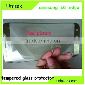 Factory Low Price!Premium Perfect For Samsung s6 Edge Electroplating With Wire Drawinggris Tempered Glass Manufacturer/wholesale thumbnail-1
