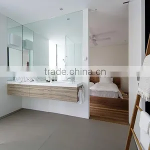 Modular Melamine Wall Mounted Bathroom Mirror Cabinet India thumbnail-4