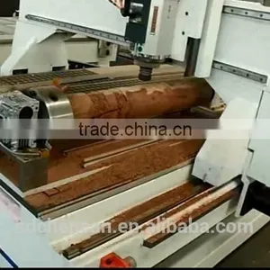 Wooden Cylinder Working Kitchen Cabinet Making CNC Engraver thumbnail-2