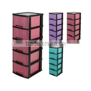 5 Tiers Plastic Drawer thumbnail-1