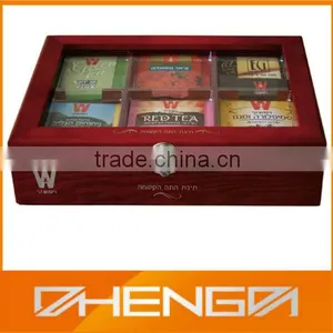 Custom Make Luxury Wooden Box for Tea Set for Sale thumbnail-1