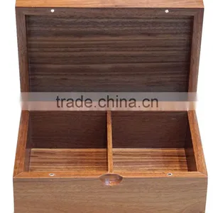 Natural Wood PLAYING CARD BOX thumbnail-2
