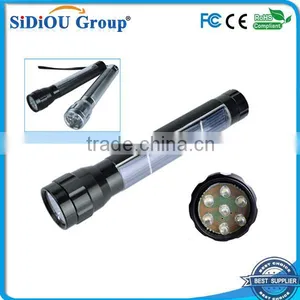 Rechargeable Multifunction Flashlight Solar Led Flashlight thumbnail-1