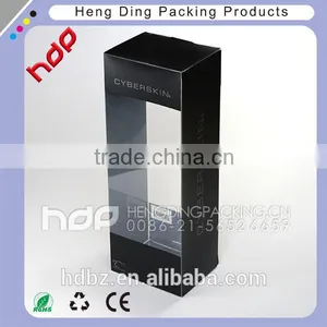 Silk Screen Clear Plastic Packing Box With Soft Crease thumbnail-3