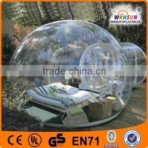 EN15649 Environmentally Non-toxic 4m Diameter Clear Inflatable Cabin Tent thumbnail-1