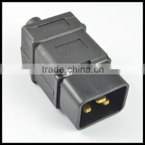 IEC 320 C20 Male Adapter Connector Electrical Industrial Plug Adapter 15A thumbnail-1