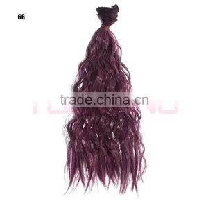 Fade Blonde Color Deep Wave Synthetic Braiding Hair thumbnail-2