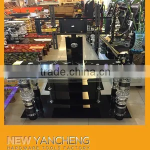 Modern Fashion Glass tv Stand thumbnail-1