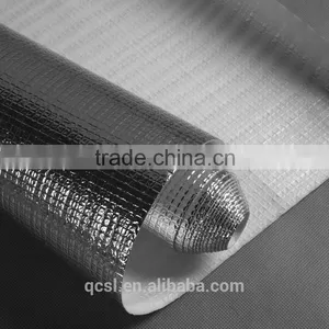 Cooler Bag Ice Bag Aluminum Foil Woven Fabric EPE Foam Foil Radiant Barrier Aluminum Thermal Reflective Foil Insulation thumbnail-4