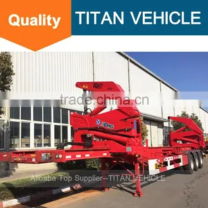 Side Loader Container Truck -1x20ft,2x20ft,1x40ft thumbnail-5