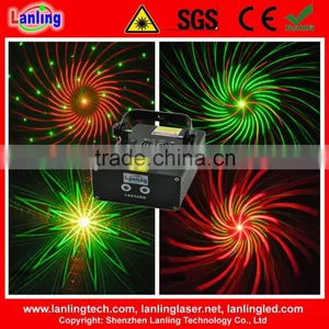 8 Gobos Twinkling Laser Light Disco Party Lighting thumbnail-1