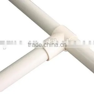 JY-A010|T-shape Pipe Connector|2-ways Plastic Joints|Plastic Connector for OD28mm Pipe thumbnail-3