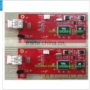 100M PCI Plastic Optic Fiber POF Optical NIC thumbnail-4