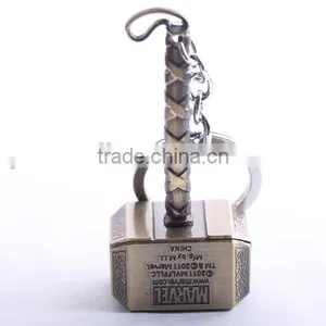 Newest Marvel Thor Keychain Thor Hammer Keychain Alloy Hammer of Thor Keychain thumbnail-4