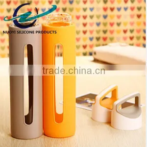 Long Hollow Out Silicone Cup Sleeve thumbnail-2