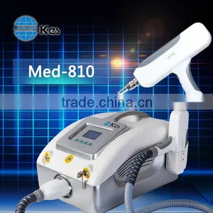 KES Hospital Equipment And Machine Long Pulse Nd Yag Q Switch Laser Tattoo Removal Machine Laser Type And Stationary Style Q-Switched Nd:YAG Laser Telangiectasis Treatment thumbnail-1