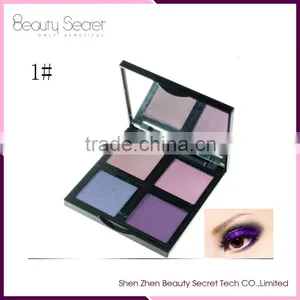 2017 New Style 4 Color Makeup Eyeshadow Palette With Mirror thumbnail-1