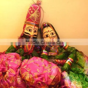 Wood Puppet, Puppets for Sale, Indian Puppets Made in India Rich Art And Craft thumbnail-2