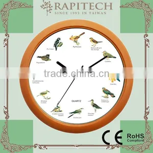 10 Inch Bird Sound LED Wall Clock thumbnail-1
