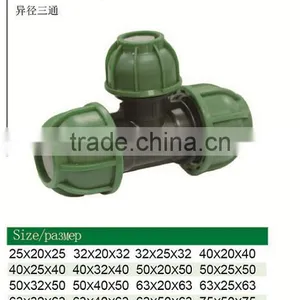 Professional 25mm PP Compression 90 Degree Tee Quality / Price Good thumbnail-2
