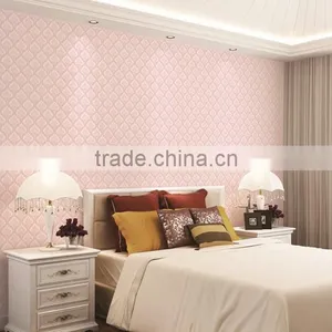 China Beauty Flower Bedroom Wallpaper for Decoration thumbnail-1